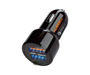 hussell-usb-car-charger